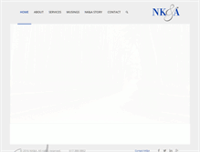 Tablet Screenshot of nkamarketing.com